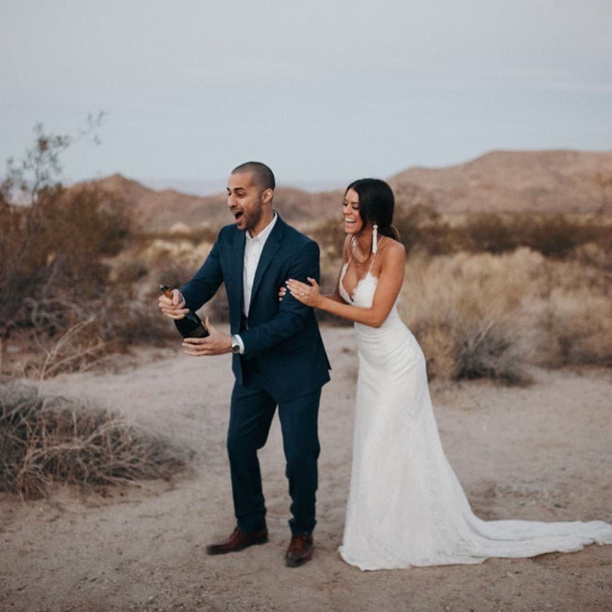 Roxanne and Oliver walking together